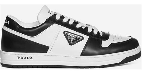 prada sport white patent leather cap toe sneakers|Prada downtown patent leather.